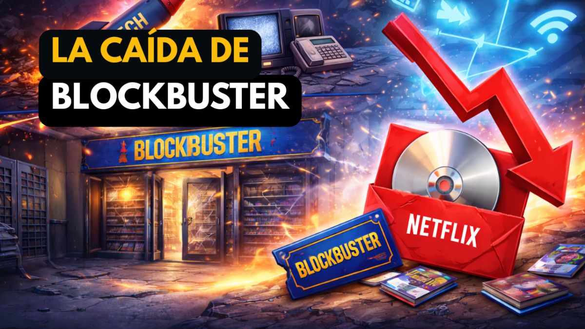 La caída de Blockbuster: la lección tecnológica que ninguna empresa debería ignorar